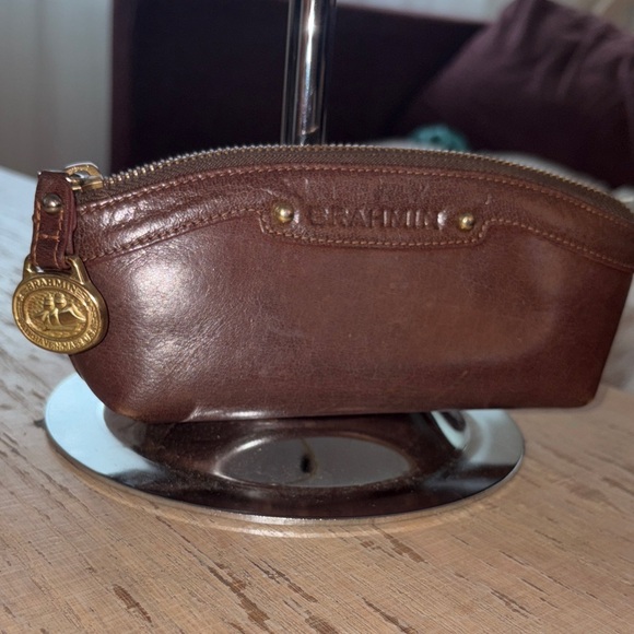 BRAHMIN Dark Brown Leather bag - Picture 1 of 5